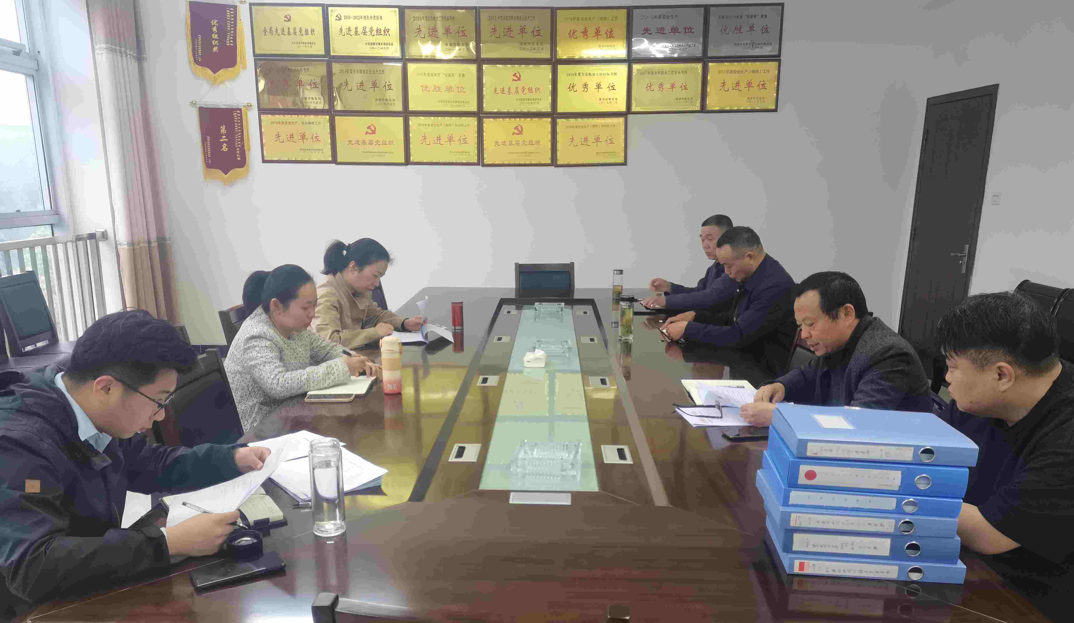 局黨組成員、副局長魏琨到儲備公司開展政策性糧食（定向）銷售專項檢查工作